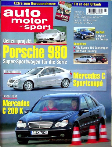 Deckblatt Auto Motor und Sport (14/2000)
